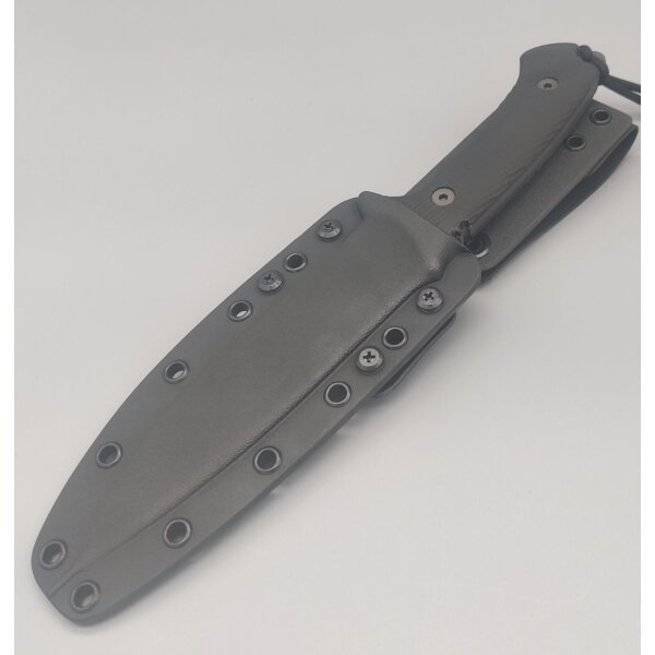 Spartan Blades Harsey Difensa fixed knife BLK mit Kydex Scheide Made in USA