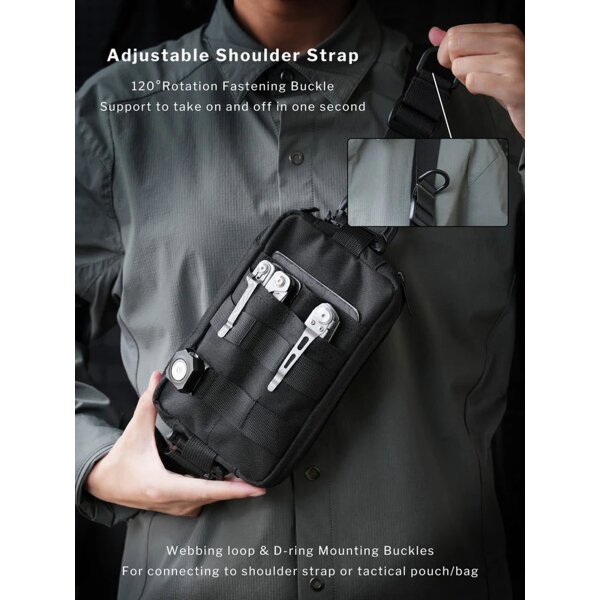 Viperade CHS2 Lighweight Sling Bag EDC Rucksack Umhängetasche