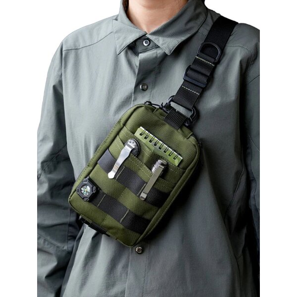 Viperade CHS2 Lighweight Sling Bag EDC Rucksack Umhängetasche Green