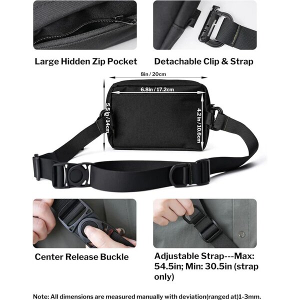 Viperade CHW2 LEDC Organizer Mehrzwecktasche Tragetasche mit Schultergurt