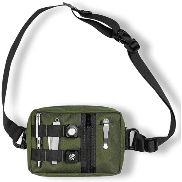 Viperade CHW2 EDC Organizer Mehrzwecktasche Tragetasche mit Schultergurt Green