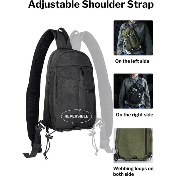 Viperade UGS1 Lighweight Sling Bag EDC Rucksack Cross Bag