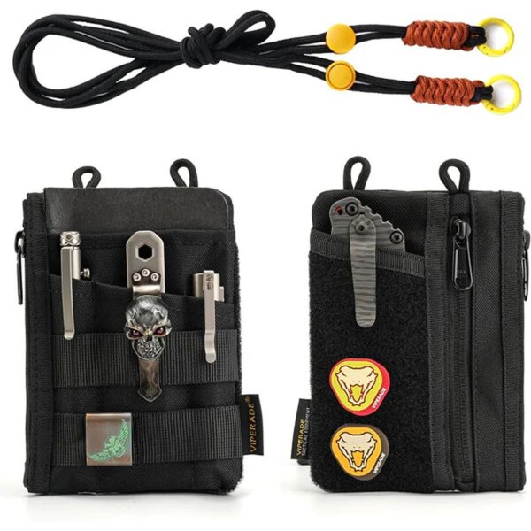 Viperade VE16R Organizer 500D Polyestergewebe EDC Pouch mit Tragegurt
