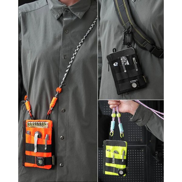 Viperade VE16R Organizer 500D Polyestergewebe EDC Pouch mit Tragegurt