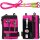 Viperade VE18R-XpacPink Organizer 500D Polyestergewebe EDC Pouch mit Tragegurt