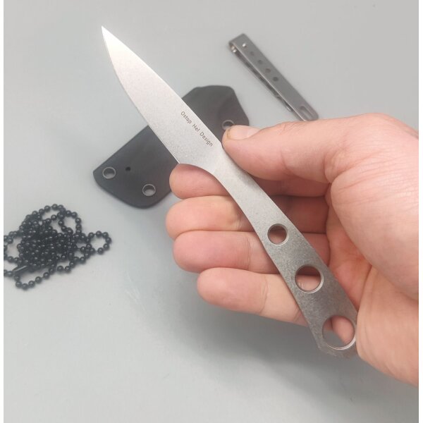 Real Steel MARLIN Messer Fahrtenmesser 8Cr14MoV Stahl EDC Knife Kydexscheide 3515 02RE077