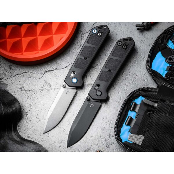 Böker Plus Kihon DC 2.0 D2 Stahl GFN Griff Crossbar Lock Taschenmesser 01BP0009