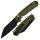 CJRB Pyrite-Light Button Lock Green FRN Taschenmesser Messer