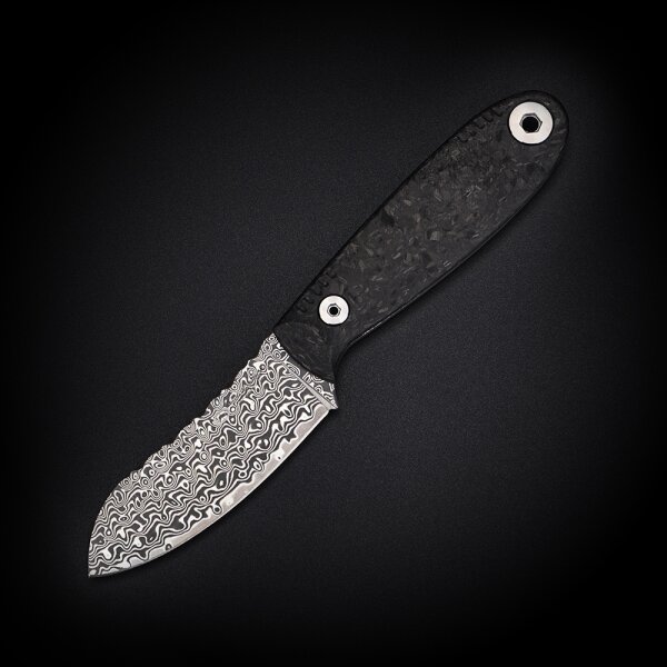 WithArmour Professional Serie NessMuk² Shredded Carbon Black Damast