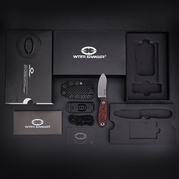 WithArmour Professional Serie NessMuk² Shredded Carbon Black / Red