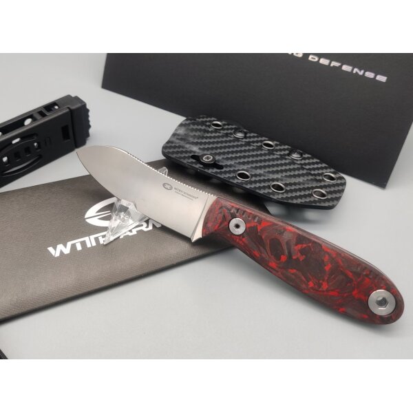 WithArmour Professional Serie NessMuk² Shredded Carbon Black / Red