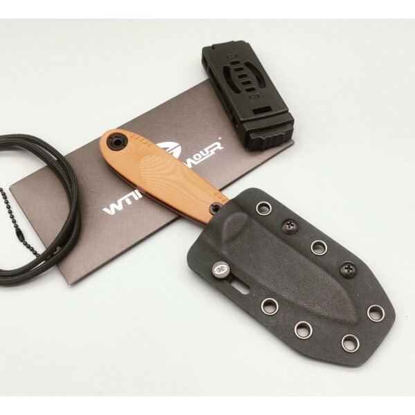 WithArmour Professional Serie NessMuk²  G10 Tan D2 Stahl