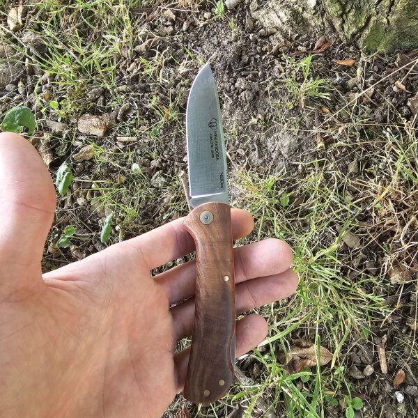 Cudeman Mini Pandora Nogal N690Co Walnussholz Backlock