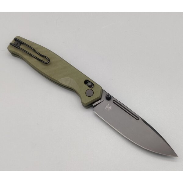 Real Steel RSK Huginn Compact G10 OD Green PVD