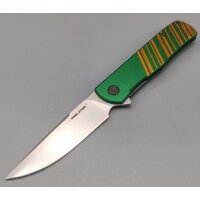 Real Steel Karly Aluminium Flipper Green & Gold