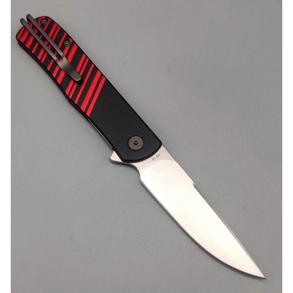 Real Steel Karly Aluminium Flipper Black & Red