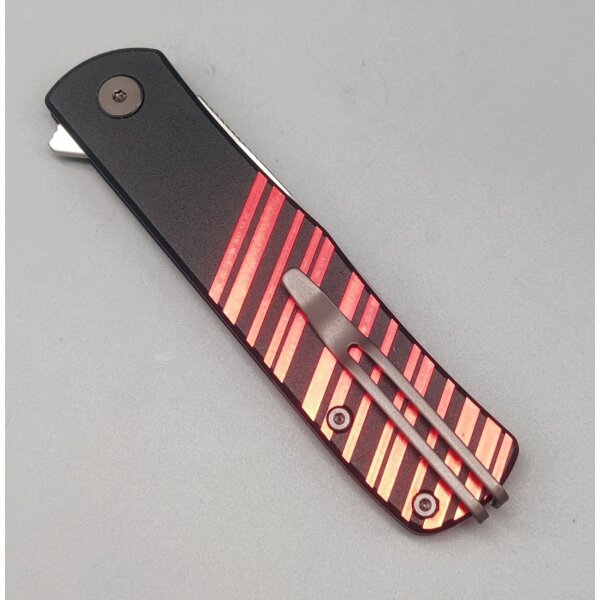 Real Steel Karly Aluminium Flipper Black & Red