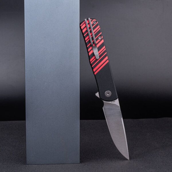 Real Steel Karly Aluminium Flipper Black & Red