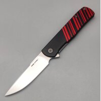 Real Steel Karly Aluminium Flipper Black & Red