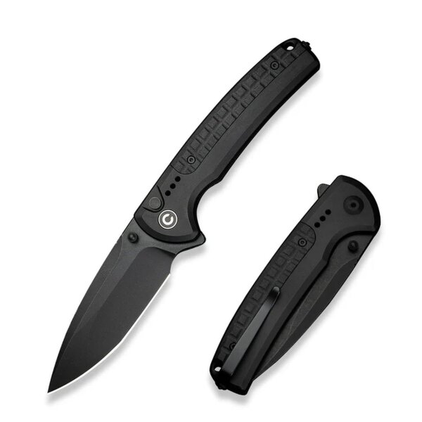 CIVIVI Sentinel Strike Button Lock Nitro-V Stahl Black