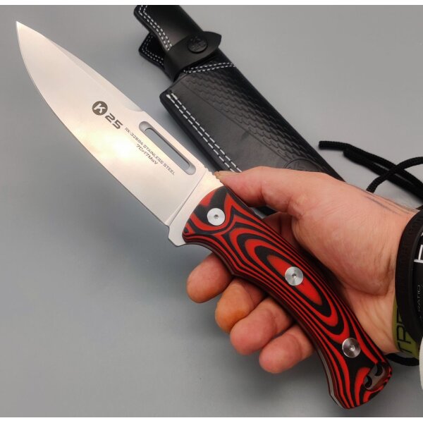 K25 Serious Kompaktes leichtes Outdoormesser