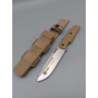 K25 KA-52 Fixed Blade Knife Messer Coyote mit Scheide