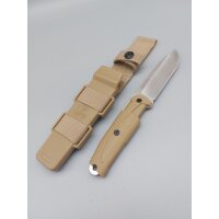 K25 KA-52 Fixed Blade Knife Messer Coyote mit Scheide