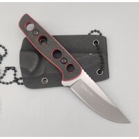 K25 Ridiciolous Neck Knife 3Cr13 Stahl G10 Griff...