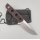 K25 Ridiciolous Neck Knife 3Cr13 Stahl G10 Griff Kydexscheide