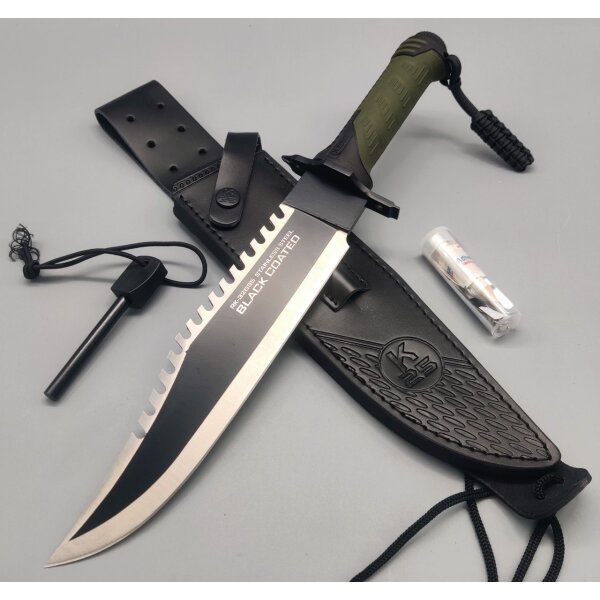 K25 Storm Fahrtenmesser mit Zubehör