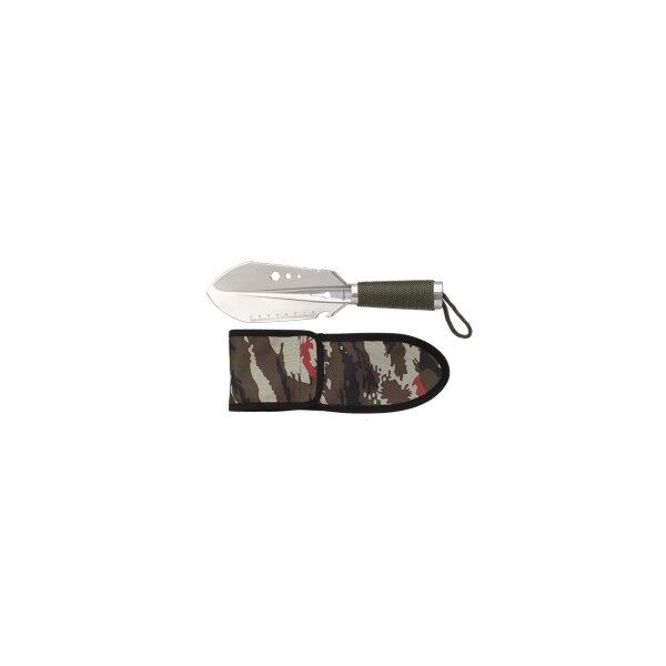 Albainox Camping Shovel Schaufel mit Camo Hülle