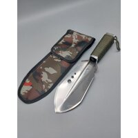 Albainox Camping Shovel Schaufel mit Camo Hülle