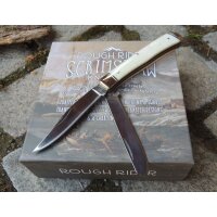 Rough Ryder Rider SCRIMSHAW KNIFE KIT Trapper mit...
