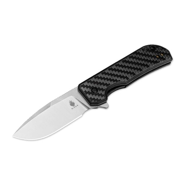Kizer Nice Guy CF 154CM Stahl Flipper