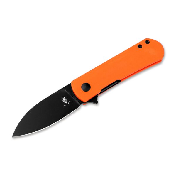 Kizer Yorkie Laconico Folder Nitro-V Stahl Orange