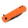 Kizer Yorkie Laconico Folder Nitro-V Stahl Orange
