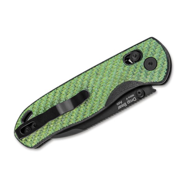 Kizer Drop Bear  Clutch Lock Folder Nitro-V Stahl G10 CF