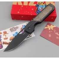 Kizer Militaw Frontflipper Nitro-V Stahl G10 Micarta