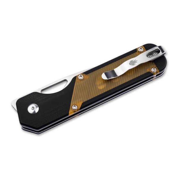 Kizer Militaw Frontflipper 154CM Stahl G10 + PEI