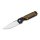 Kizer Militaw Frontflipper 154CM Stahl G10 + PEI