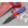 Kizer Militaw "Mario" Frontflipper Nitro-V Stahl G10 Red & Blue