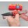 Kizer Mini Militaw Frontflipper Nitro-V Stahl G10 Red Party Streamers