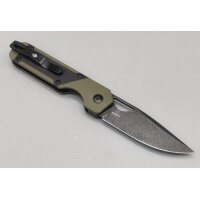 Kizer Mini Militaw Frontflipper Nitro-V Stahl G10 + Micarta