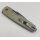 Kizer Dogfish G10 OD Green Black Blade