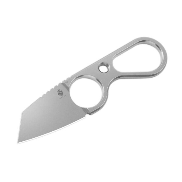Kizer Bowtie D2 Stonewashed Neck Knife