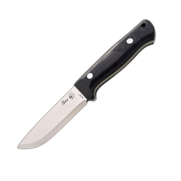 J&V Ibex N690 TRF Micarta inkl. Lederscheide