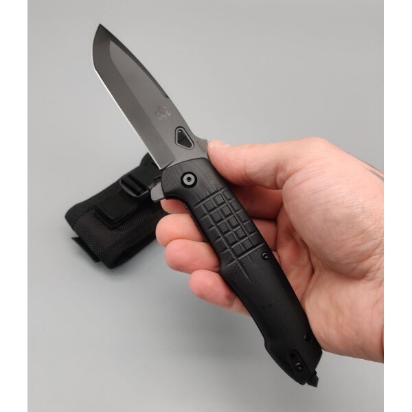 J&V AUS-8 Folder Negra Flipper