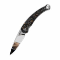 QSP Knife Dolphin QS161-A Carbon Copper Shred