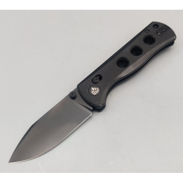 QSP Knife Canary Glyde Lock Black-Black Blade