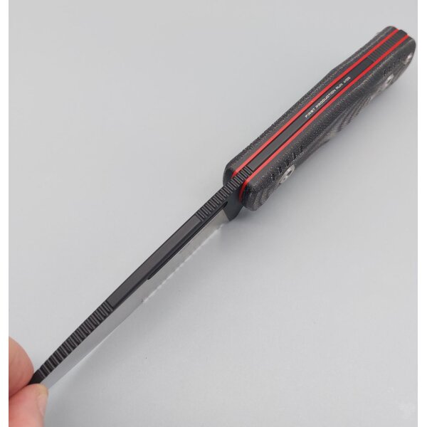 WithArmour Professional Mercenary Fixed Blade Schwarz